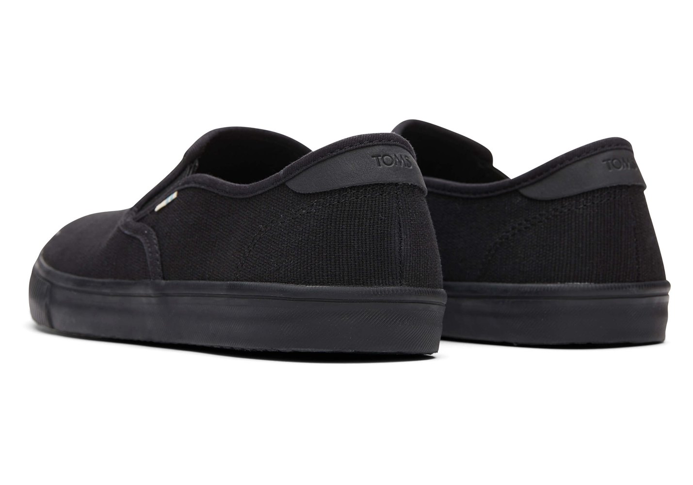 Toms Baja Slip On Black - Mens - 84527-TBYX